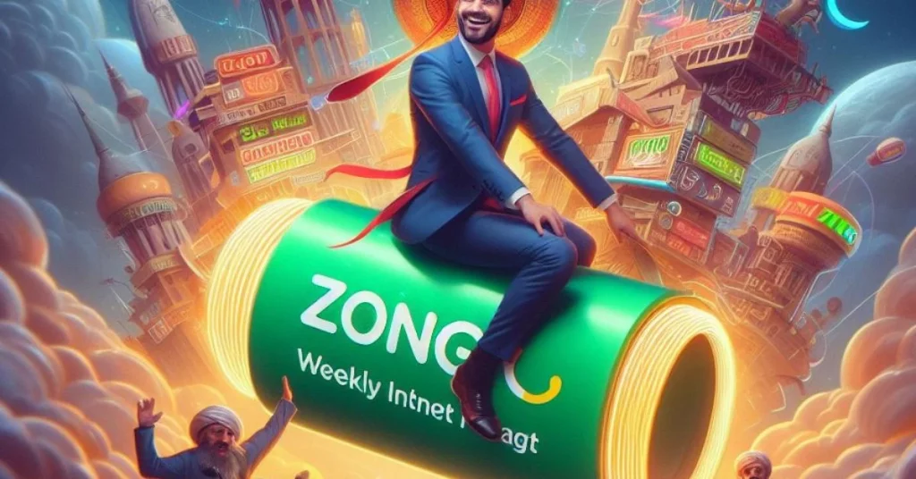 Zong Weekly Internet Package Rs 100