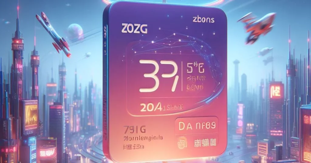 Zong Data Share 3G 4G Package 1