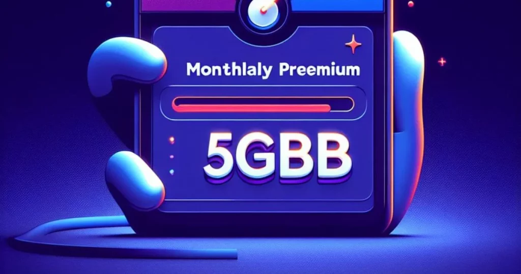 Zong Monthly Premium 5GB